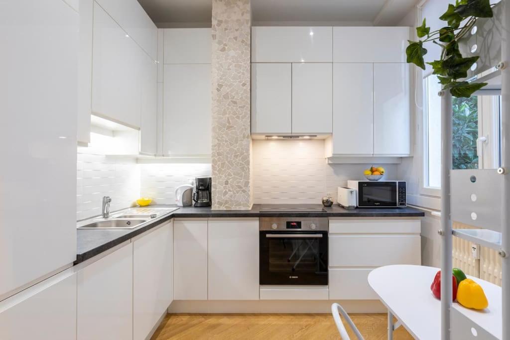 Promenade, 2Pieces Chic Et Clim Avec Terrasse Apartment นีซ ภายนอก รูปภาพ