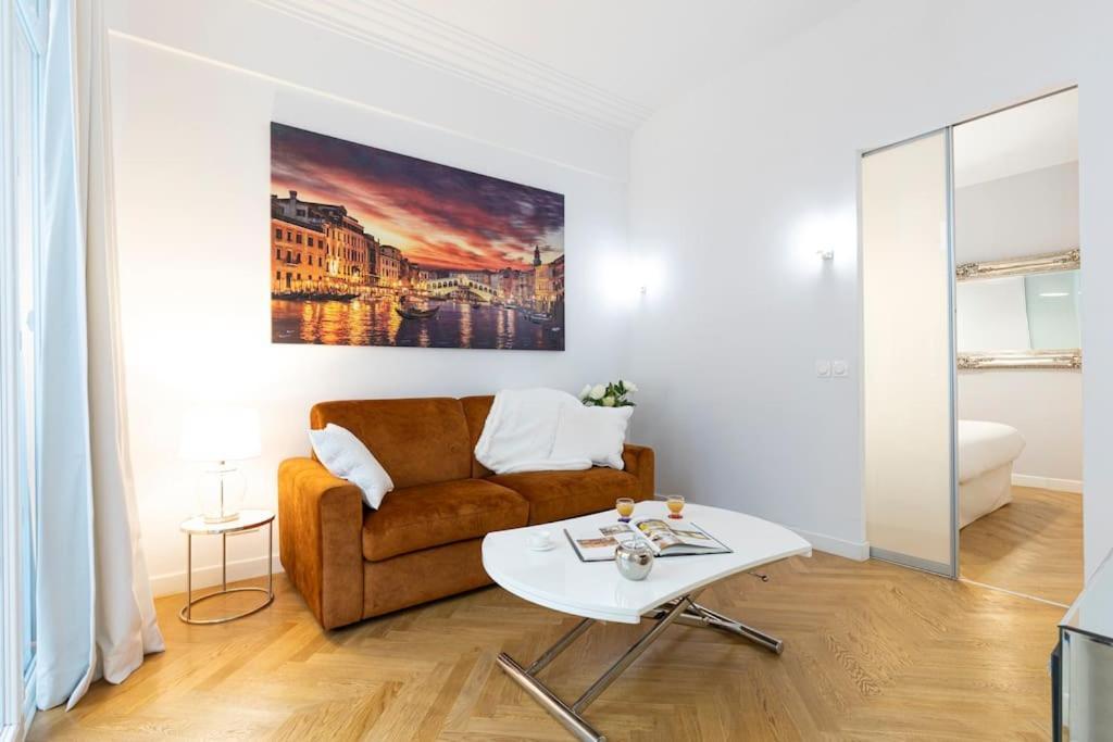 Promenade, 2Pieces Chic Et Clim Avec Terrasse Apartment นีซ ภายนอก รูปภาพ